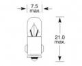 Autožárovka 12V 2W ELTA  patice Ba7s