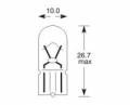 Autožárovka 12V/5W OSRAM celosklo