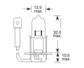 H3 OSRAM SUPER+30%  12V/55W 