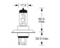 H4 OSRAM 12V/55-60W OSRAM