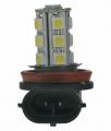 LED žárovka 12V s paticí H11, 16LED/3SMD