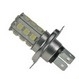 LED žárovka 12V s paticí H4,18Led/3SMD